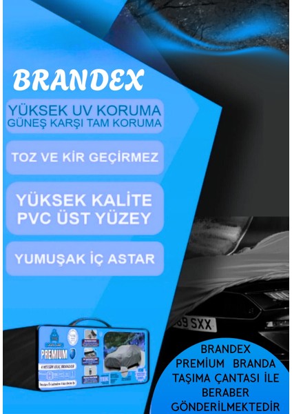 Chery Tiggo 7 Pro ile ile Uyumlu Lüks Araba Brandası Miflonlu Branda Oto Çadır Örtü