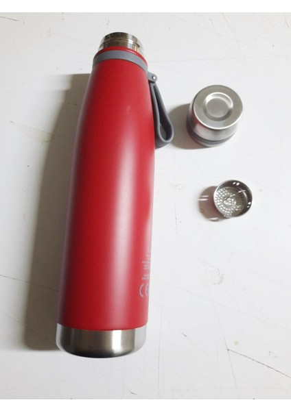 Büro Ev Ofis Yazlık Kamp Için 850ml Paslanmaz Çelik Çift Katman Bardaklı Termos