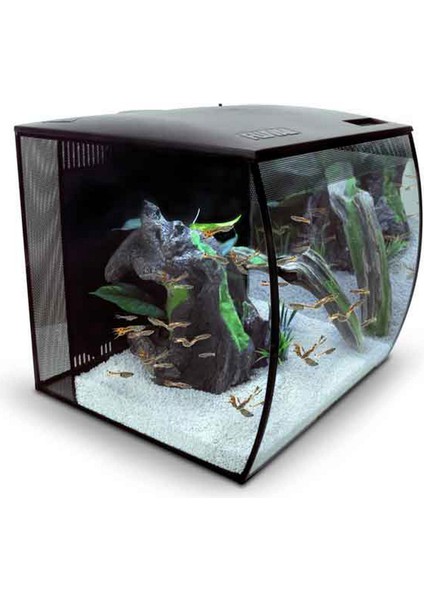 Fluval Flex Akvaryum 57 Lt Siyah Glstd