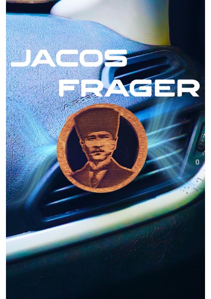 Frager Oto Koku Ahşap Difüzör Araba Kokusu ATATÜRK001 fiyatları