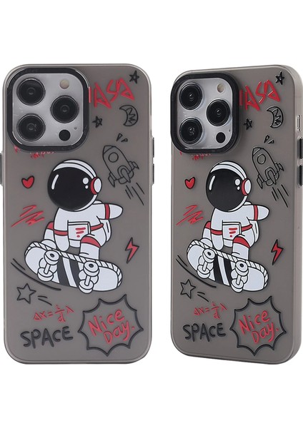 Apple iPhone 13 Pro Kılıf Prada Desenli Kapak - Prada Siyah - 1 Gnzrz