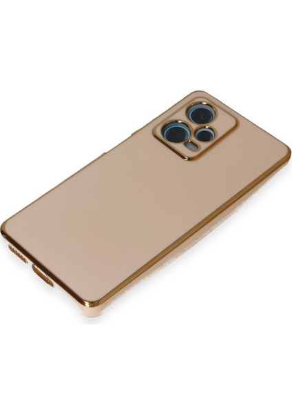 Xiaomi Redmi Note 12 Pro Plus Kılıf Volet Silikon - Pembe Gnzrz