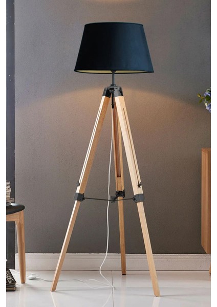 Tripod Lambader Vintage American Style 140 cm Siyah Başlıklı JC002
