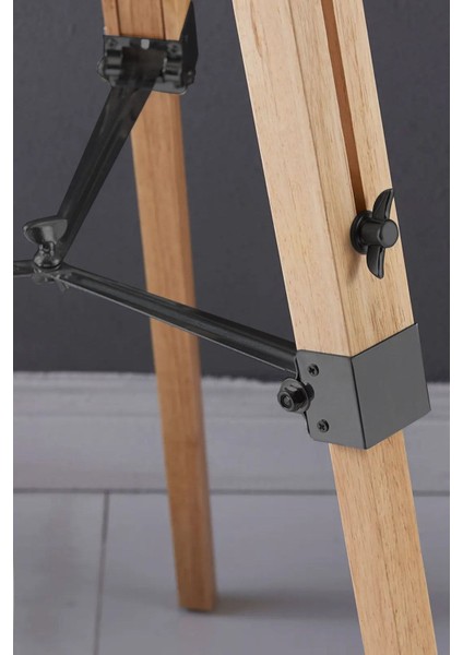 Tripod Lambader Vintage American Style 140 cm Siyah Başlıklı JC002