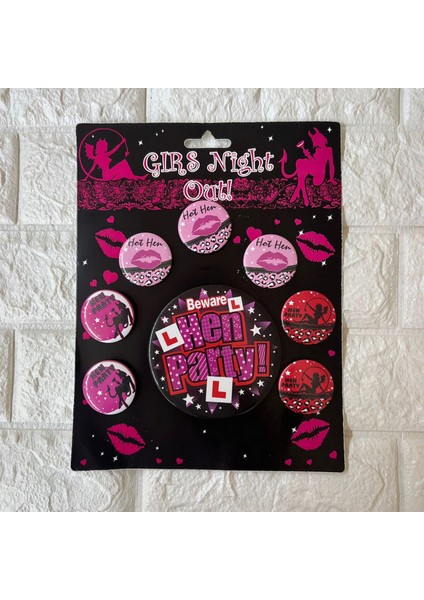 - Bride To Be Parti Rozeti 8 Adet No2