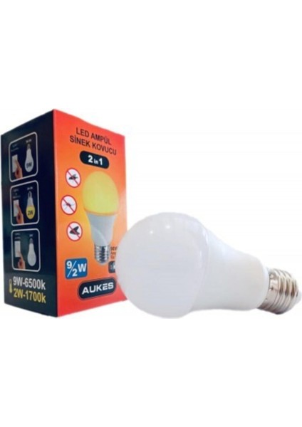 LED Ampul - Sinek Kovucu 2 In 1