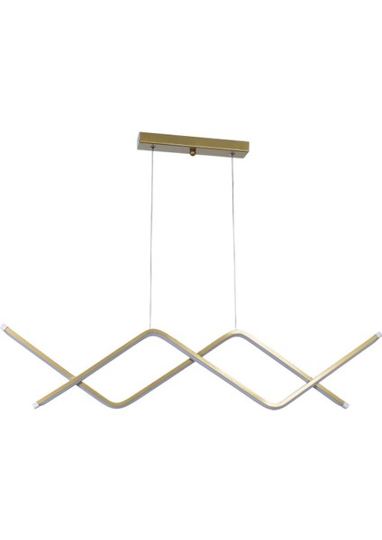 Victoria Modern Tasarım Yatak Odası Salon Mutfak Yemek Masası Eskitme Renk Beyaz Ledli 2 Li Avize fiyatları