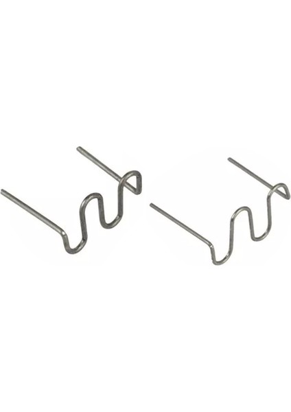 100+100 Adet 0,6 Mm-0,8 mm Dalgalı Tip Plastik Kaynak Zımba Teli