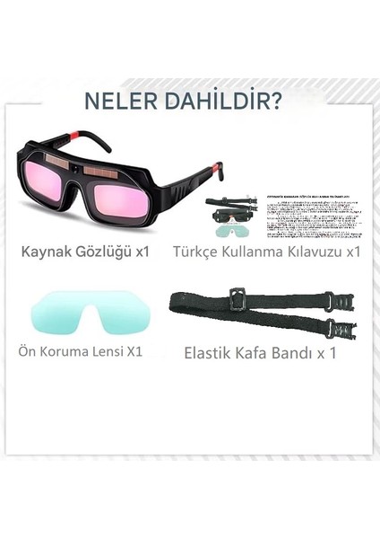 Otomatik Kararan Kaynak Gözlüğü modelleri