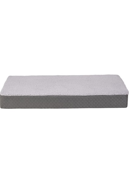 Lima Ortopedik Köpek Yatağı Gri Peluş S 70X40X9CM Glstd