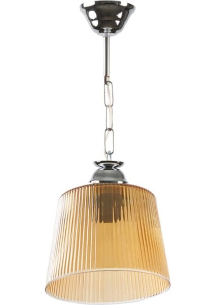 Modern Salon - Mutfak - Yatak Odası Avize Bal Camlı Tekli Avize