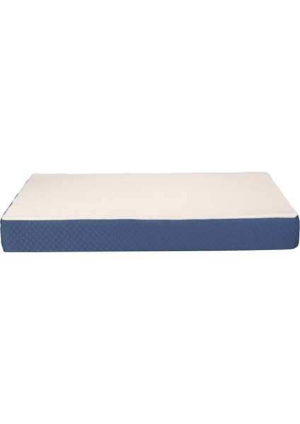Lima Ortopedik Köpek Yatağı Ecru Peluş M 90X60X12CM Glstd