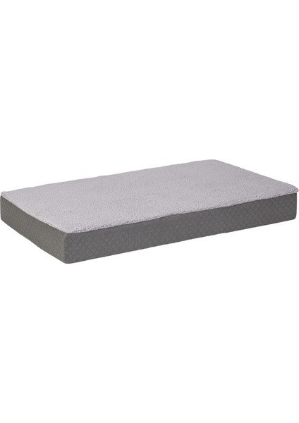 Lima Ortopedik Köpek Yatağı Gri Peluş S 70X40X9CM Glstd