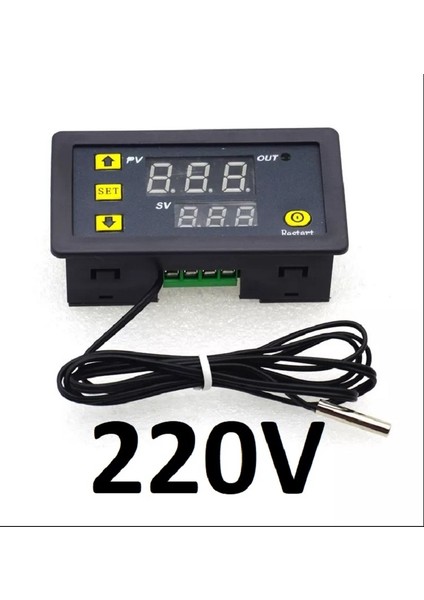 Ac 220V 10A Dijital Termostat Kuluçka Makinalarına Uygun Hassas fiyatları