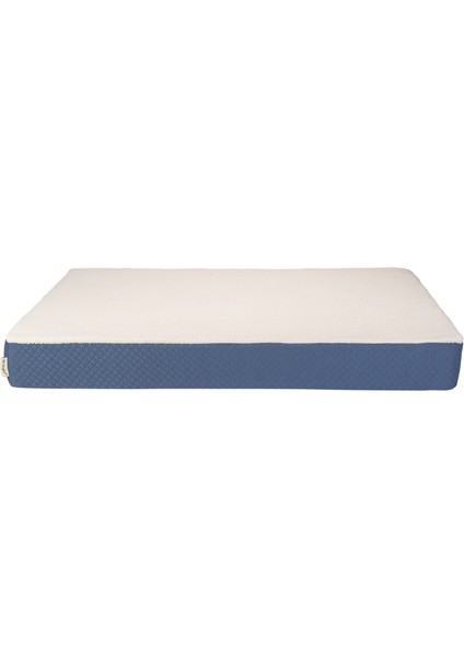 Lima Ortopedik Köpek Yatağı Ecru Peluş L 110X75X12CM Glstd