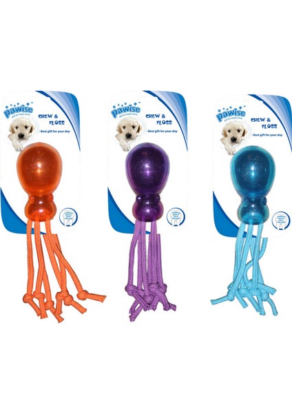 Ahtapot Diş Ipi Köpek Oyuncağı 31 cm