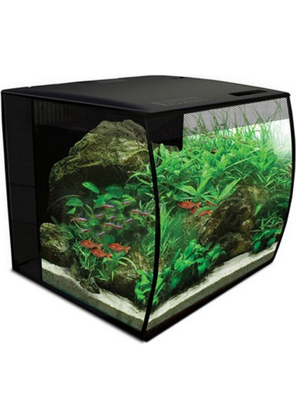 Fluval Flex Akvaryum 34 Lt Siyah Glstd