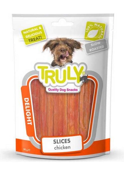 Chicken Slices Köpek Ödülü 90 gr Glstd
