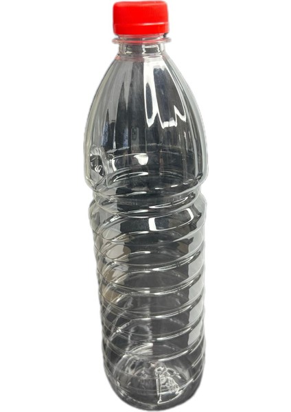 1 lt Şeffaf Pet Gıda Şişesi, 24 Adet, Gıda Şişesi, Kantron Şişesi