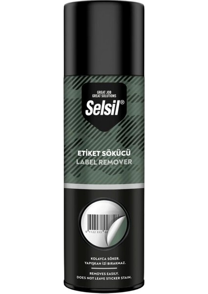 Selsil Etiket Sökücü Sprey 200ML Iz Bırakmaz (4887)