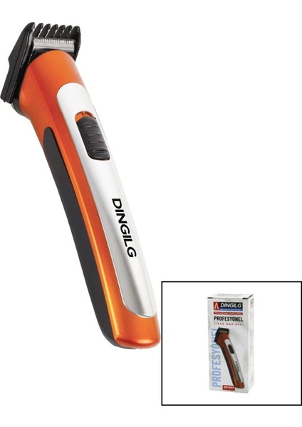 Saç - Sakal Kesme Traş Makinesi Fiş Şarjlı 4 Kademeli Kesim Tarak 8 Saat ŞARJ=60DK.TAM Güç Kullanım RD-607 (4887)