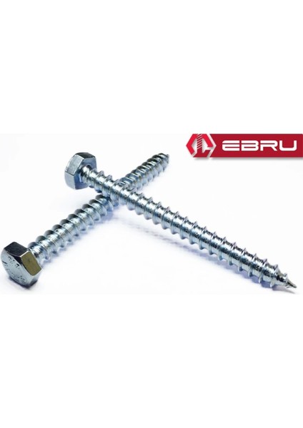 Altıköşe Başlı Trifon Vida 10X100 - 10 Adet