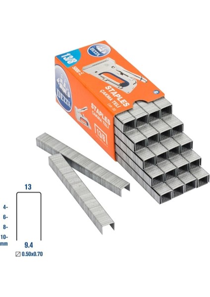 Delta 13/8 Zımba Teli 5000 Adet