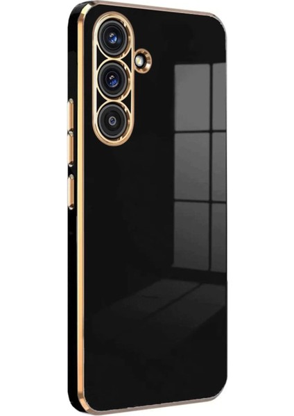 Samsung Galaxy S25 Plus Kılıf Volet Silikon - Siyah Gnzrz