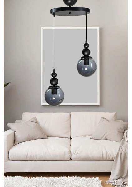 2li Avize Modern Avize - Oturma Odası - Salon - Yatak Odası