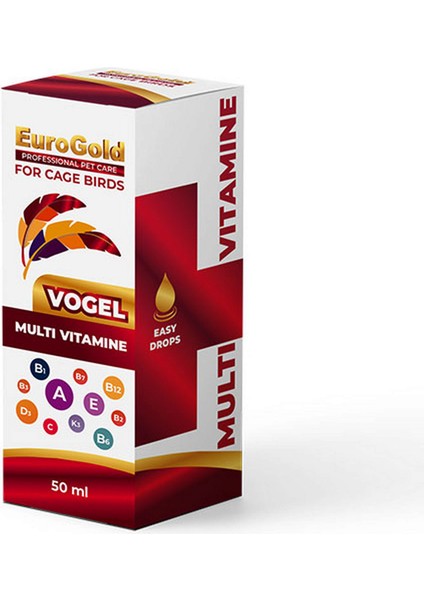 Vogel Multi Vitamine Damla 50 ml x 1 Adet Glstd