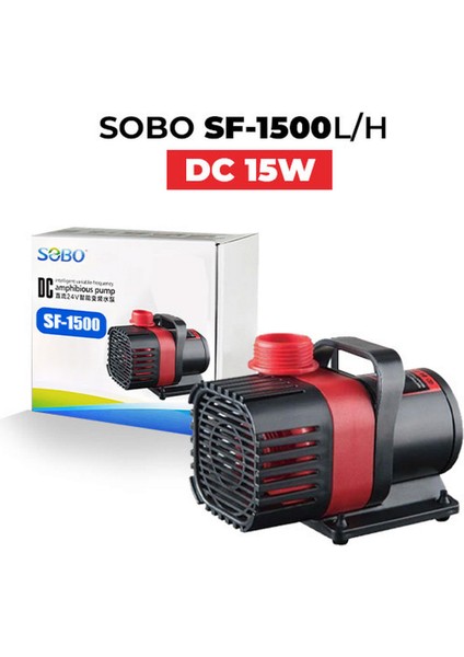 Dc Pompa 15W 1800 Lth 2,8 M Glstd