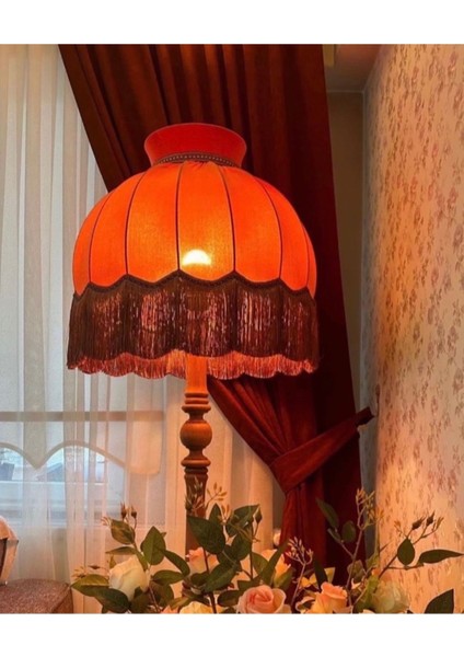 Ayışığı Lambader Şapkası Kiremit Rengi