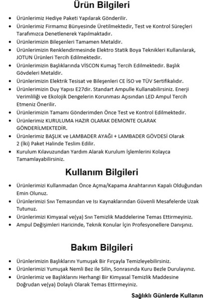 Avangart Andezit Siyah Lambader