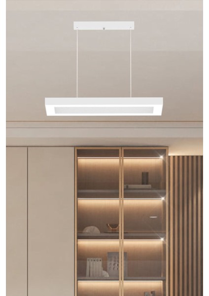 Mesıta ( Beyaz Kasa, Doğal Beyaz ) Ledli Modern LED Avize, Salon, Mutfak, Oturma Yatak Odası, Sarkı modelleri