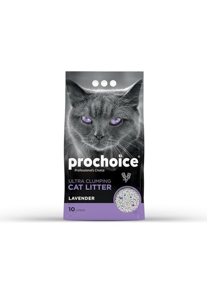 Pro Choıce Kedi Kumu, Lavanta Parfümlü Bentonit, 10 Lt