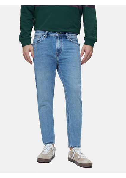 Erkek Smarty Y Dar Paça Orta Bel Jean Pantolon fiyatları