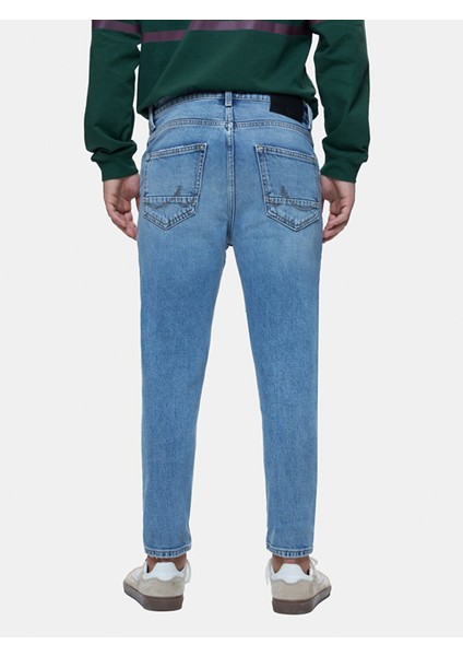 Erkek Smarty Y Dar Paça Orta Bel Jean Pantolon modelleri