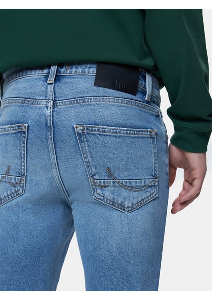 Erkek Smarty Y Dar Paça Orta Bel Jean Pantolon indirimleri