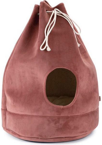 Karlıe Kedi Evi Pembe 45X45X60CM Glstd