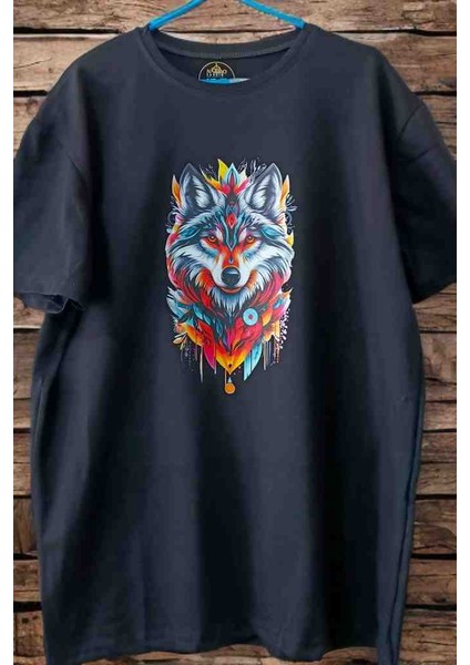 Dükkan 07 Kurt Resimli Özel Tasarım T-Shirt Likralı fiyatları