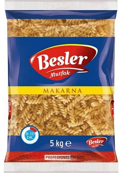 Mutfak Burgu Makarna 5 kg Glstd