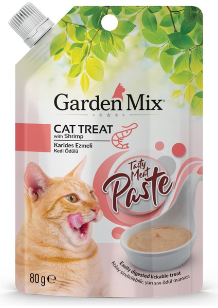 Gardenmix Tavuk ve Karides Ezmeli Kedi Ödülü 80GR Glstd