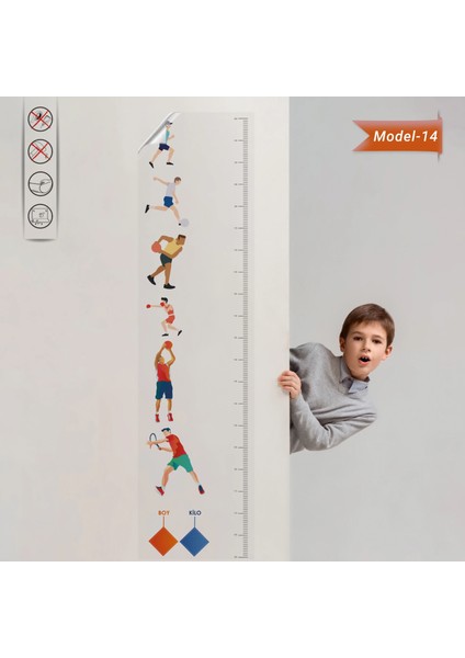 Statik Kağıt Boy Ölçer (Model-14) 30 cm x 100 cm Glstd