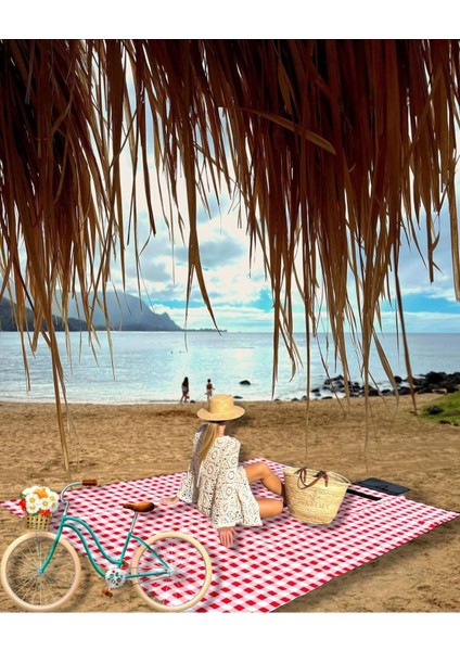 Çocuk Deniz ve Plaj Malzemeleri, Plaj Matı, Kum Tutmayan Plaj Örtüsü, Plaj Minderi 150-200 cm