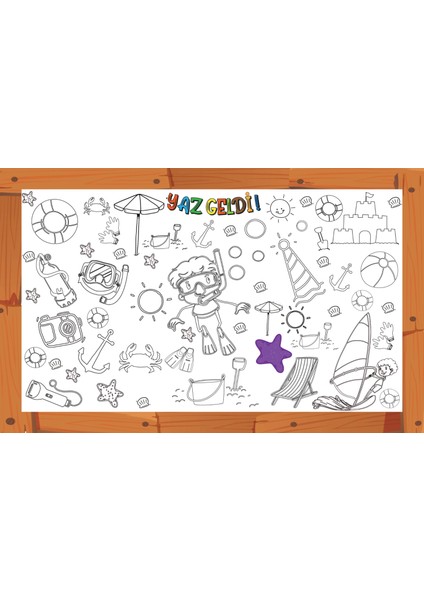 Boyama Kağıdı Dodo Mix 10'lu Set 25 cm x 40 cm Glstd