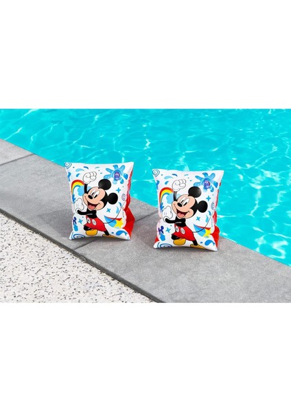 3-6 Yaş Miki Mouse Şişme Kolluk 23 x 15 cm
