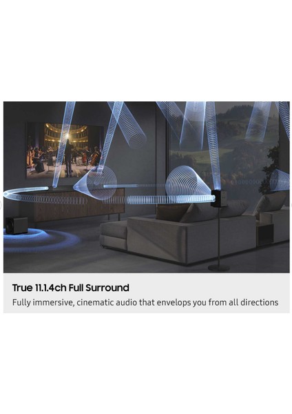 HW-Q990F 11.1.4 Ch Subwoofer & Arka Hoparlör Q-Serisi Soundbar (2025)