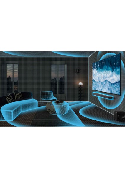 HW-Q990F 11.1.4 Ch Subwoofer & Arka Hoparlör Q-Serisi Soundbar (2025)