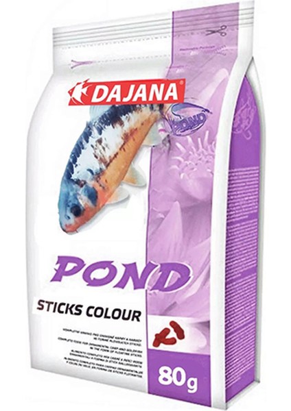 Koi Color Pond Sticks 80 gr (20) Glstd