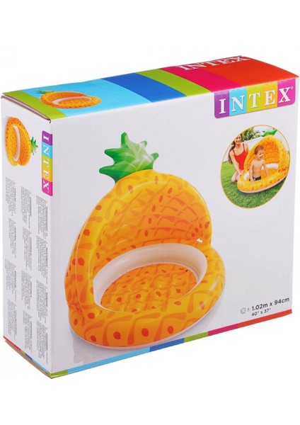 Ananas Desenli Bebek Havuzu